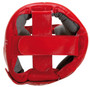 TOP TEN "A.I.B.A." Boxing Head Guard - with label - Red (4069-4)