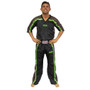 TOP TEN MESH Uniform "NEON" Black/Green (16005-5A)