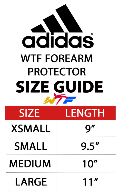 Forearm Size Chart