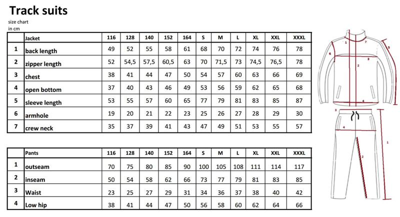 Judo Size Chart