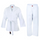 Kicksport Student V-NECK Uniform WHITE - CHILD 100cm/110cm (KSVNWC)