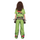 TOP TEN Kickboxing Uniform "FUTURE" - Green/Black CHILD (16811-59)