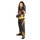 TOP TEN Kickboxing Uniform "FUTURE" - Black/Yellow ADULT (16811-92)