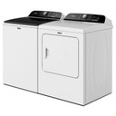 Whirlpool® Sécheuse au gaz à chargement vertical avec détection d’humidité - 7 pi cu WGD6150PW