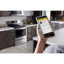 Whirlpool® Cuisinière au gaz intelligente avec grilles EZ-2-LiftTM - 5.8 pi cu WFG975H0HV