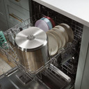 Lave-vaisselle avec système de lavage intelligent de 24 po Whirlpool® et un panier supérieur haut WDT740SALW