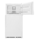 Réfrigérateur à congélateur supérieur  de 33 po Whirlpool® avec machine à glaçons facultative EZ Connect WRT541SZDW