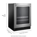 Whirlpool® Centre de rafraîchissement sous le comptoir avec poignée style porte-serviette - 24 po - 5.2 pi cu WUB35X24HZ