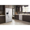 Whirlpool® Réfrigérateur côte à côte à profondeur de comptoir - 36 po - 21 pi cu WRS571CIHW