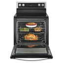 Whirlpool® Cuisinière électrique non encastrée à convection véritable - 6.4 pi cu YWFE745H0FS Whirlpool® Cuisinière électrique non encastrée à convection véritable - 6.4 pi cu YWFE745H0FS
