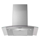 Whirlpool® Hotte de cuisinière murale incurvée en verre - 30 po WVW51UC0LS