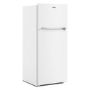 Whirlpool® Réfrigérateur à congélateur supérieur - 28 po - 16.6 pi cu WRTX5328PW