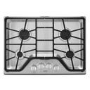 Maytag® Table de cuisson au gaz avec 4 brûleurs de puissance Power™ - 30 po MGC7430DS