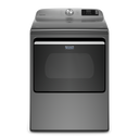 Maytag® Sécheuse intelligente électrique à chargement vertical et bouton Extra Power - 7.4 pi cu YMED6230HC