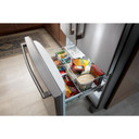 Réfrigérateur à portes françaises et congélateur inférieur Maytag® avec réglage Max cool MRFF4136RZ
