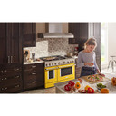 Kitchenaid® Hotte de cuisinière murale de style commercial à classe de moteur de 585 ou 1170 pi cu/min - 48 po KVWC958KSS