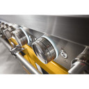 Cuisinière commerciale intelligente bicombustible KitchenAid® avec plaque chauffante, 48 po KFDC558JYP