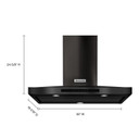 Kitchenaid® Hotte aspirante murale à 3 vitesses - 36 po KVWB606HBS