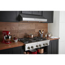 Kitchenaid® Hotte de ventilation sous l’armoire de style commercial à classe de moteur de 585 pi cu/min - 36 po KVUC606KSS