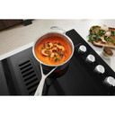 Kitchenaid® Table de cuisson électrique à évacuation descendante avec 4 éléments - 30 po KCED600GBL