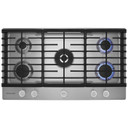 Kitchenaid® Table de cuisson au gaz avec 5 brûleurs - 36 po KCGS556ESS