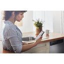 Kitchenaid® Cuisinière commerciale intelligente bicombustible avec 4 brûleurs - 30 po KFDC500JSS
