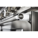 Cuisinière commerciale intelligente au gaz KitchenAid®, 4 brûleurs, 30 po KFGC500JSS