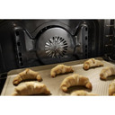 Kitchenaid® Cuisinière à induction et à convection coulissante de 30 pouces avec commandes frontales, 4 brûleurs et friture à air KSIS730PSS