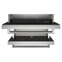 Kitchenaid® Réfrigérateur sous le comptoir en acier inoxydable à double tiroir - 24 po KUDR204KSB