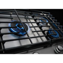 Kitchenaid® Table de cuisson au gaz avec 5 brûleurs et à plaque chauffante - 36 po KCGS956ESS