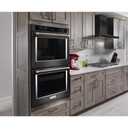 Kitchenaid® Table de cuisson au gaz avec 5 brûleurs et à plaque chauffante - 36 po KCGS956ESS