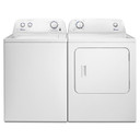 Amana® Sécheuse au gaz à chargement vertical de 6.5 pi cu avec contrôle de séchage automatique NGD4655EW