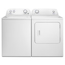 Amana® Sécheuse au gaz à chargement vertical de 6.5 pi cu avec contrôle de séchage automatique NGD4655EW