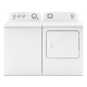 Amana® Laveuse à chargement vertical avec agitateur haute efficacité à double action, 4.4 pi3 NTW4519JW