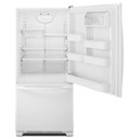 Réfrigérateur à congélateur inférieur Amana® 18.5 pi cu ABB1924BRW