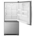 Réfrigérateur à congélateur inférieur Amana® de 29 po avec tiroir coulissant EasyFreezer™ − capacité de 18 pi³ ABB1924BRM