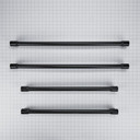 Trousse de poignées pour réfrigérateur à portes françaises noir W10716735 Trousse de poignées pour réfrigérateur à portes françaises noir W10716735