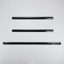 Trousse de garniture pour côté de cuisinière, noire W10731886