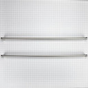 Trousse de poignées pour réfrigérateur côte à côte KitchenAid W10782873