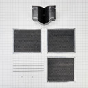 Trousse de recirculation pour hotte de cuisinière murale W11430940