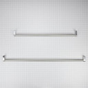 Trousse de poignée pour réfrigérateur à congélateur inférieur KitchenAid W10782874