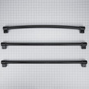 Trousse de poignées pour réfrigérateur à portes françaises - Noir W10716730