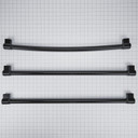 Trousse de poignées pour réfrigérateur à portes françaises - Noir W10716730