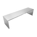 Cache-conduit pleine largeur - 48 po (121,9 cm), acier inoxydable EXTKIT06ES