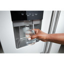 Maytag® Réfrigérateur côte à côte - 36 po - 25 pi cu MRSF4036PW