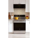 Whirlpool® Cuisinière électrique intelligente de 30 pouces avec technologie de cuisson à air, revêtement WipeClean™, auto-nettoyage/netoyage à la vapeur, préchauffage à grande vitesse et capacité de 5.3 pi cu YWFES7530RZ