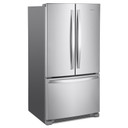 Whirlpool® Réfrigérateur à portes françaises, profondeur de comptoir et congélateur inférieur - 36po - 20picu WRFC2036RZ