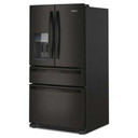 Whirlpool® Réfrigérateur à portes françaises et congélateur inférieur - 36po - 25picu WRMF3636RB