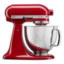 Bol de 5 pintes en acier inoxydable d’aspect matelassé pour batteur sur socle KitchenAid® à tête inclinable KSM5SSBQB