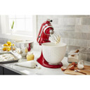 Bol de 5 pintes en acier inoxydable d’aspect matelassé pour batteur sur socle KitchenAid® à tête inclinable KSM5SSBQB